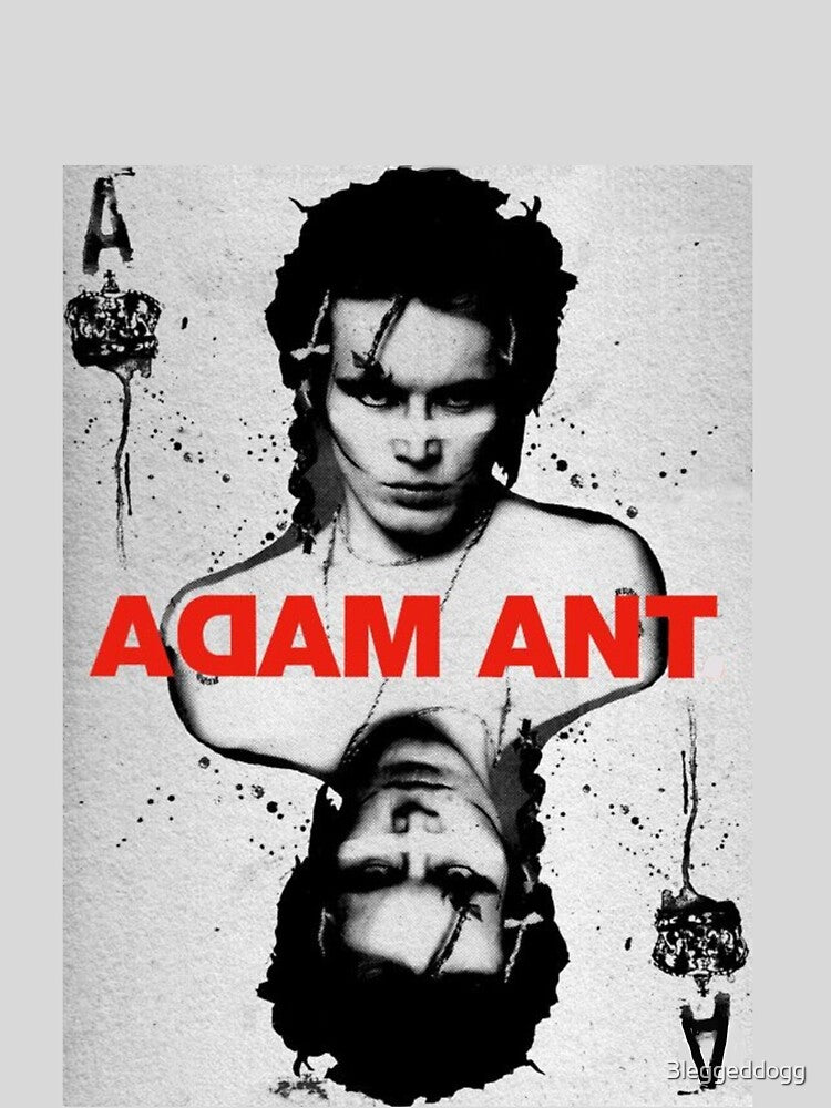 Ace of ants - Adam Ant playing card by 3leggeddogg