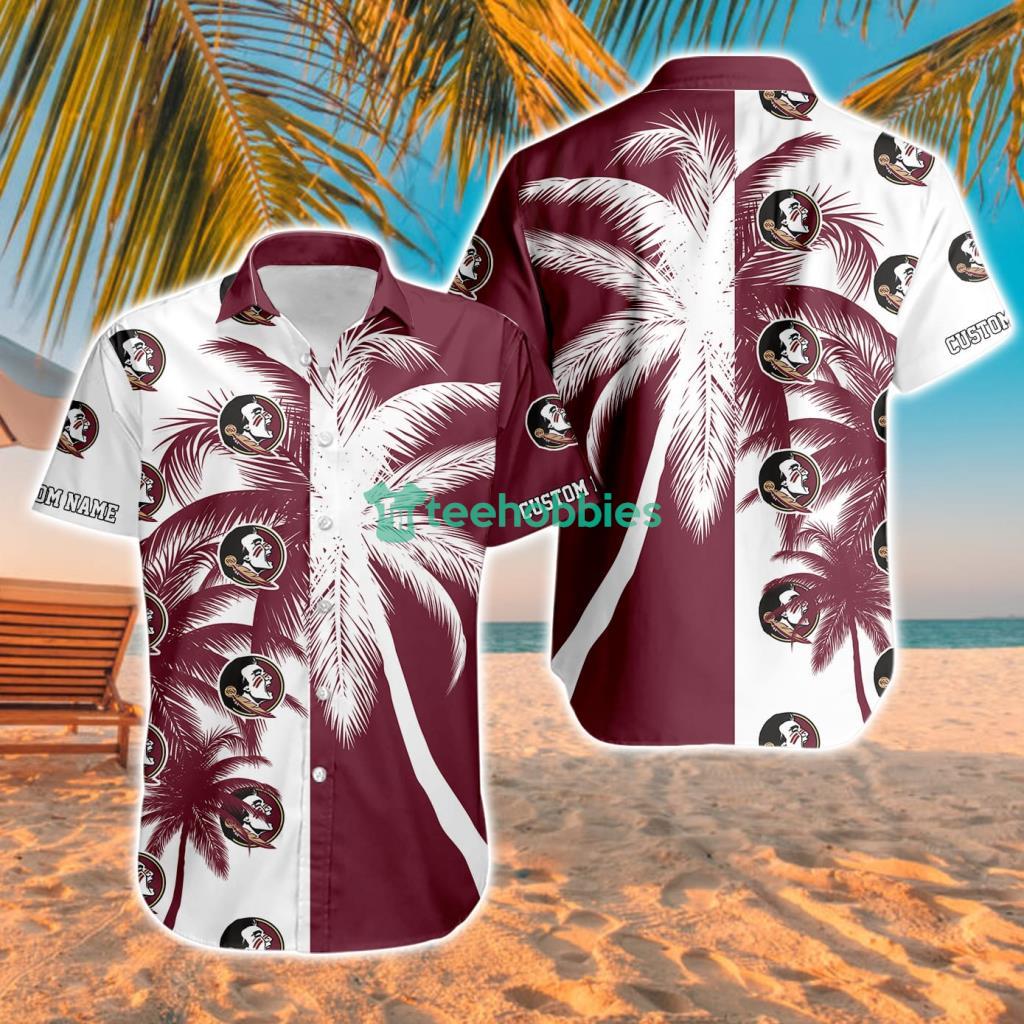 Florida State Seminoles Ncaa Aloha Tropical Hawaiian Shirt For Men And Women Custom Name