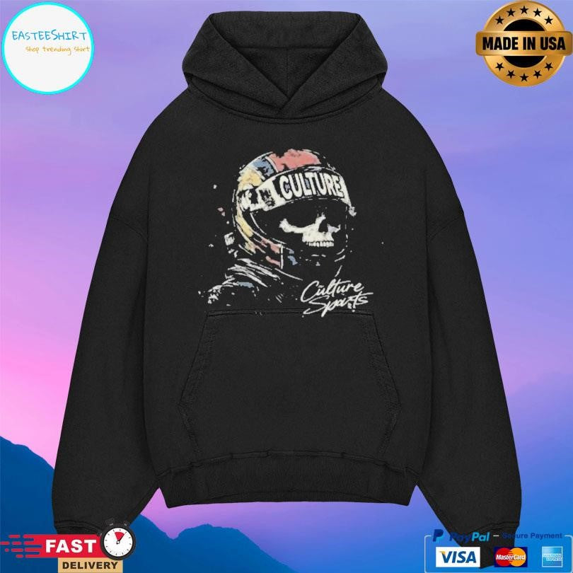 For The Culture Clothing Sports Racer Skull Shirt