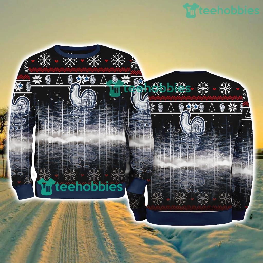 France National Football Pine Christmas Ugly Sweater New Style Best Gift For Fans