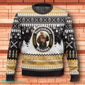Franziskaner German Beer Ugly Christmas Sweater 3D Design For Men Women
