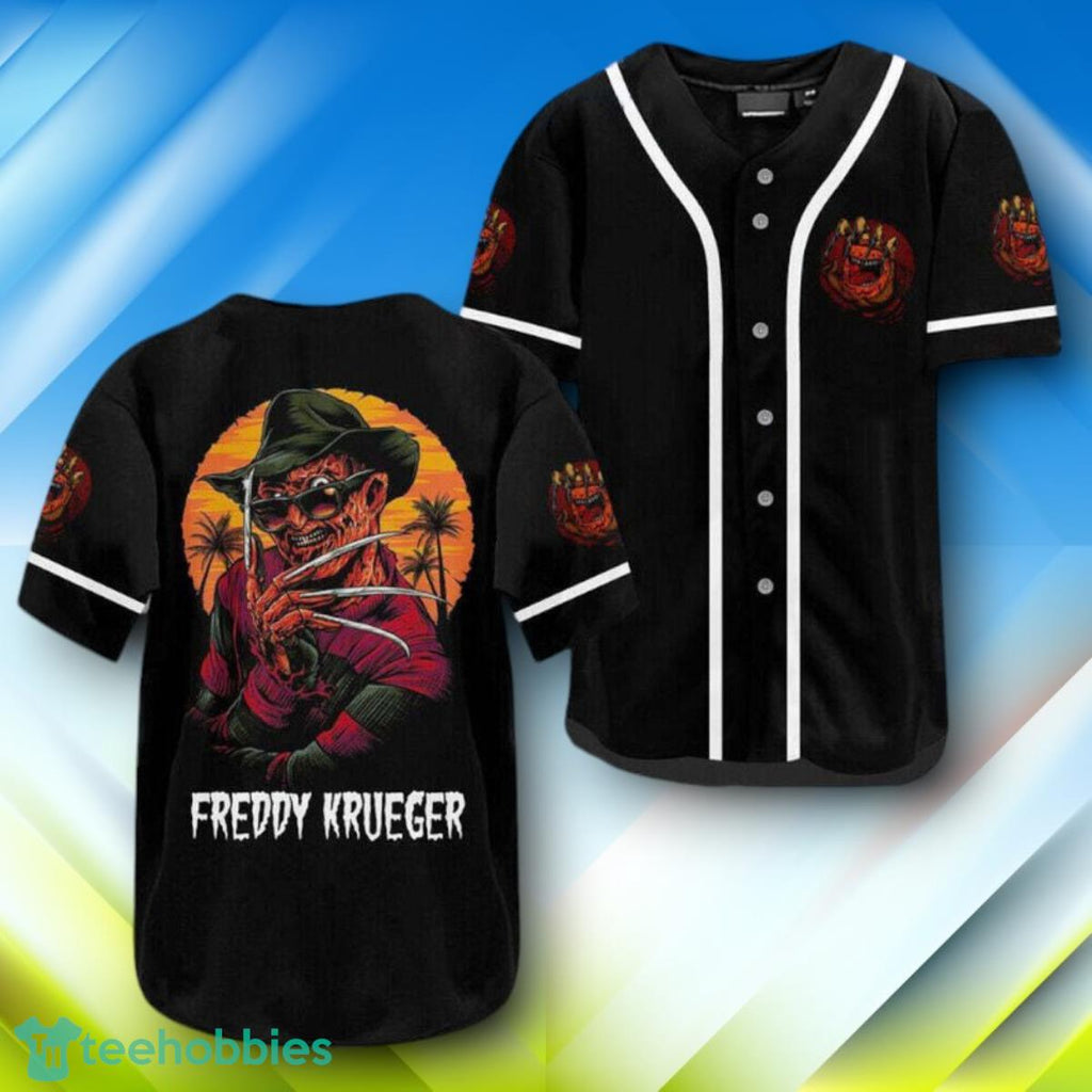 Freddy Krueger Horror Halloween Baseball Jersey Style Gift