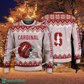 Funny Helmet Stanford Cardinal Christmas Sweater Gift Holidays
