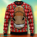 Funny Horse Christmas Ugly Christmas Sweater For Men Women
