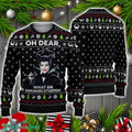 Funny Maleficent Christmas Ugly Christmas Sweater Christmas Holiday Gift