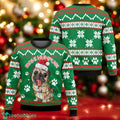 Funny Pug Ugly Christmas Sweater Dog Lover Holiday Sweatshir