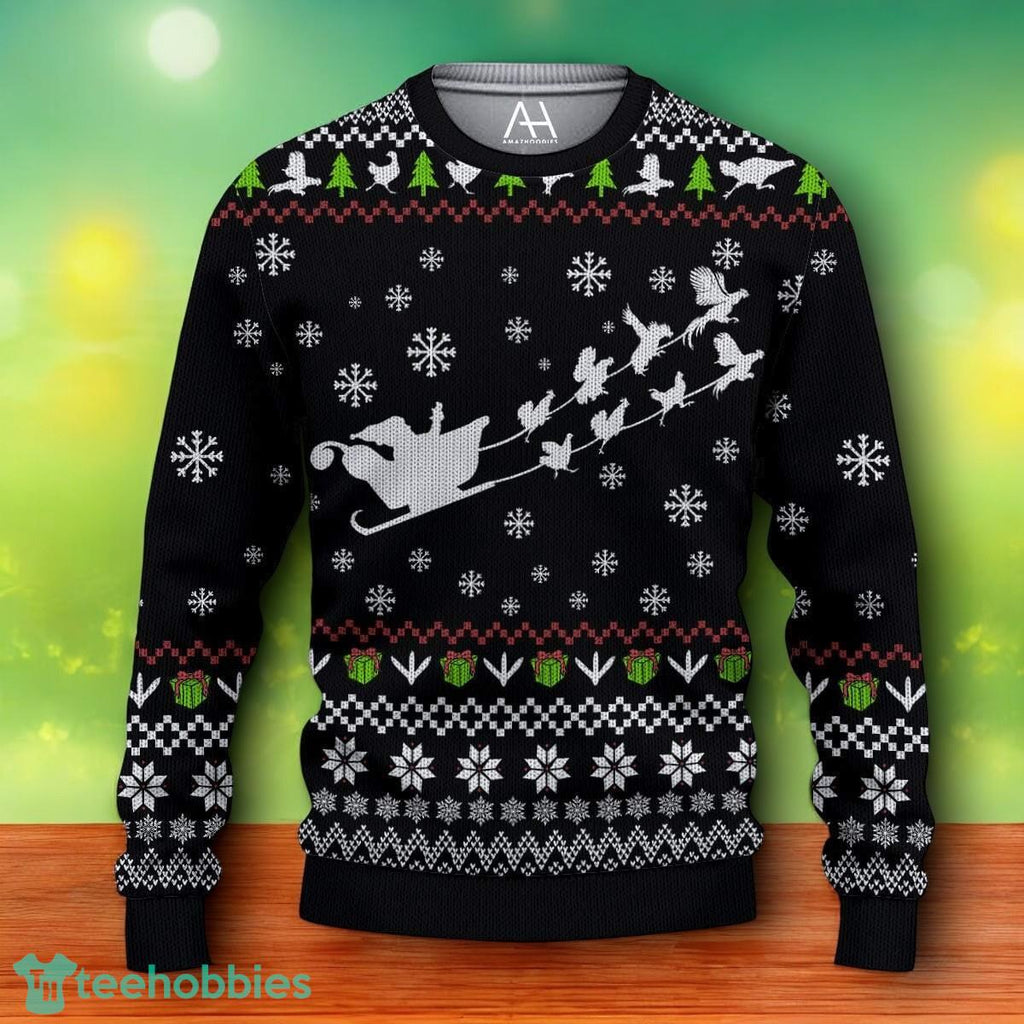 Funny Rooster Christmas Ugly Christmas Sweater For Men Women