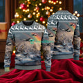 General Dynamics F-111e Aardvark American Airlines Christmas House Under The Rainbow Ugly Sweater For You