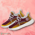 Geneve-Servette HC Ice Hockey Dark Red And Yellow Reze Shoes Sneaker Style Gift