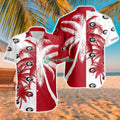 Georgia Bulldogs Ncaa Aloha Tropical Hawaiian Shirt For Men And Women Custom Name
