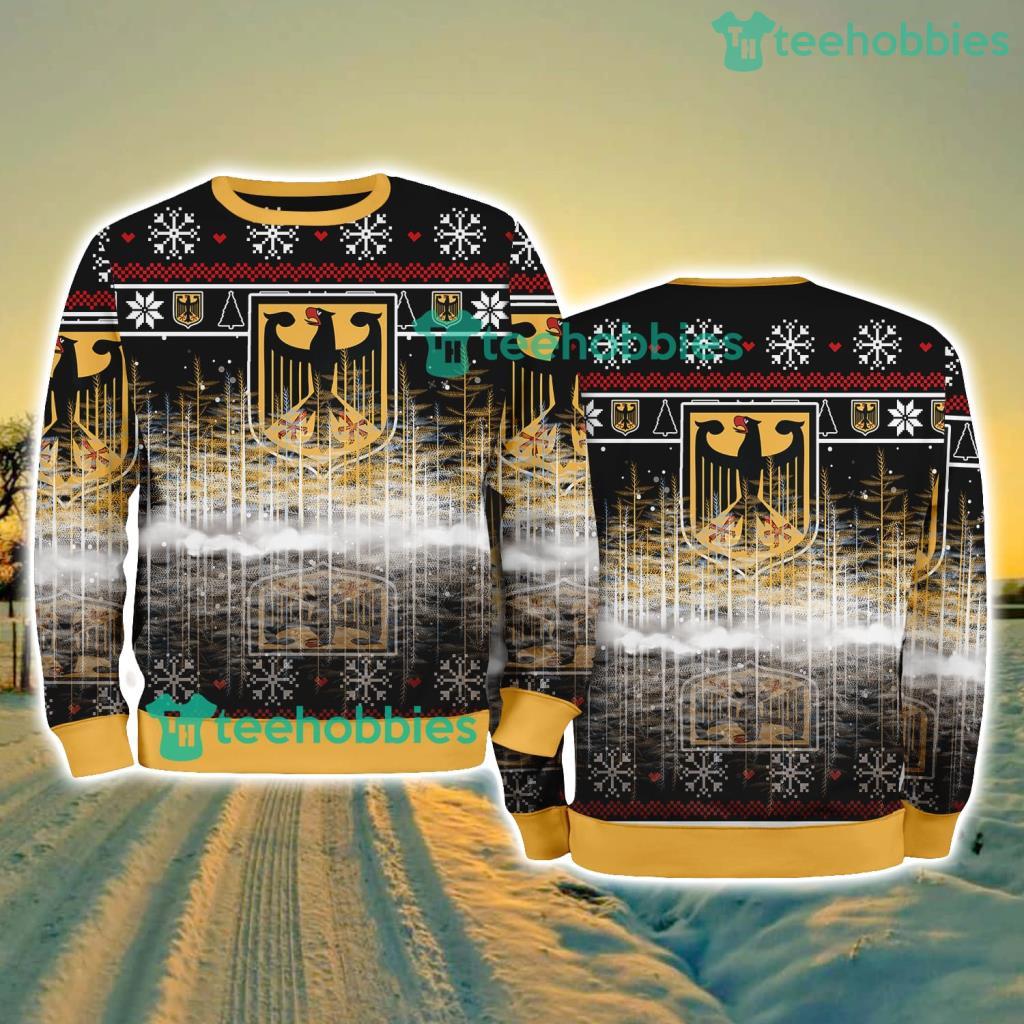 Germany National Football Pine Christmas Ugly Sweater New Style Best Gift For Fans