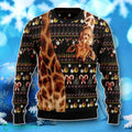 Giraffe Funny Ugly Christmas Sweater Unique Gift