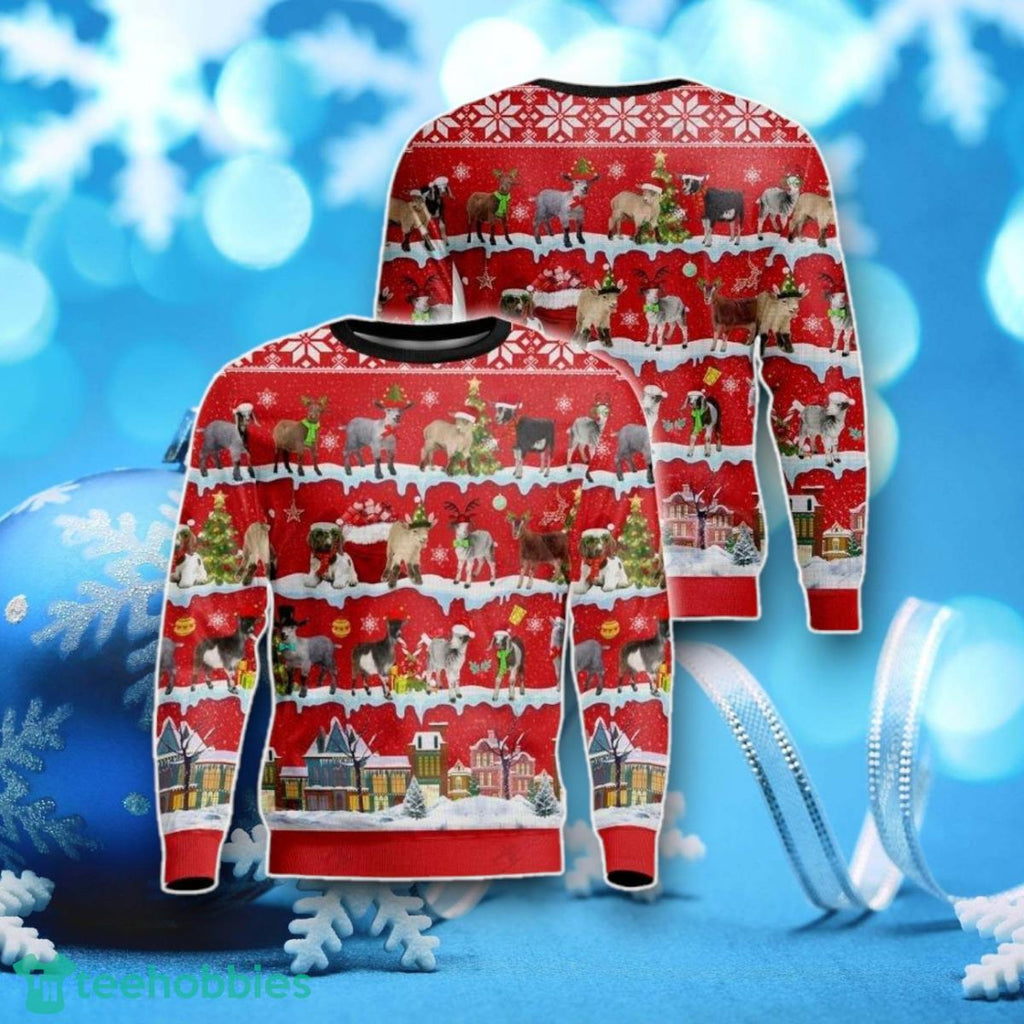 Goat Ugly Christmas Sweater Unique Gift For Men Women