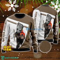 Grand Marnier And Baby Groot 3D Ugly Christmas Sweater For Men And Women Christmas Gift