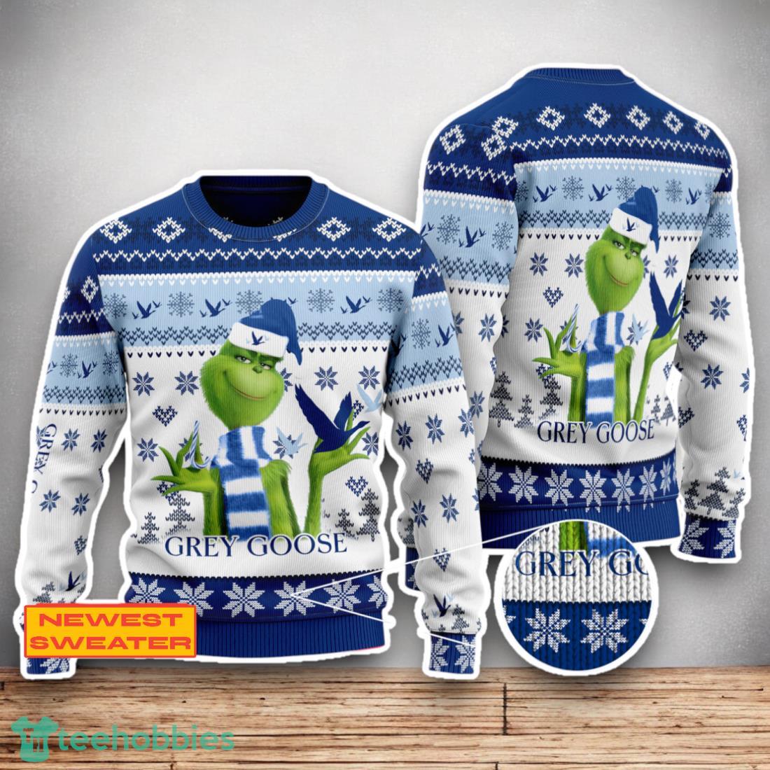 Grey Goose The Grinch Ugly Christmas Sweater Christmas Special Gifts For Men Women