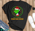 Grinch I Hate People But I Love My Fighting Irish Christmas 2024 Shirt Unisex , , , Long Sleeve Tee