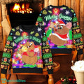 Gus Gus Mouse Ugly Sweater Looking Like A Snack Xmas 3D Sweater Christmas Gift Idea