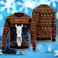 Halloween Llama You’ll Wanna Call Me Your Mama Ugly Christmas Sweater Unique Gift For Men Women