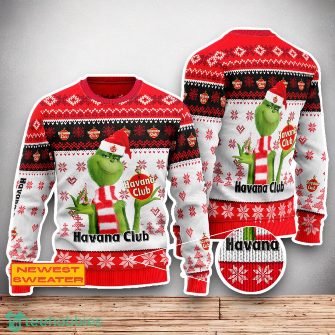 Havana Club The Grinch Ugly Christmas Sweater Christmas Special Gifts For Men Women