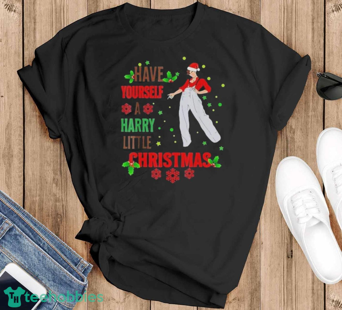 Have Yourself A Harry Little Christmas Sweater Unisex , , , Long Sleeve Tee