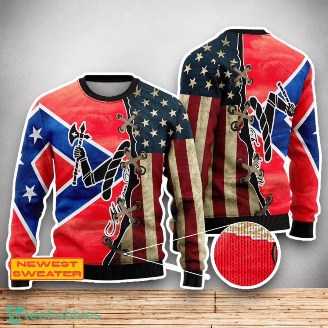 Hennessy USA Flag 3D Sweater For Men Women