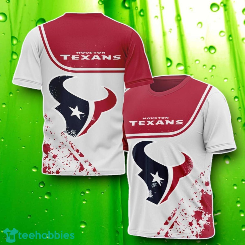 Houston Texans 3D T-Shirt Stylish Gifts For Men And Women
