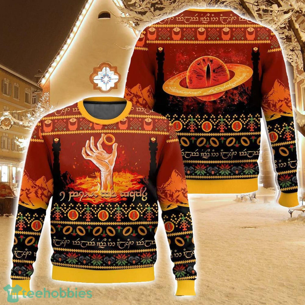 I’ll be back, Lord of the ring Ugly Christmas Sweater Christmas Gift For Family Holiday Gift