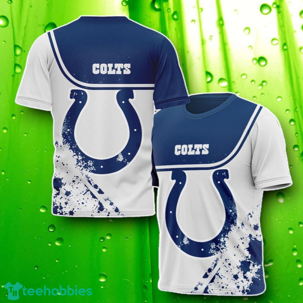 Indianapolis Colts 3D T-Shirt Stylish Gifts For Men And Women