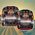 Iowa State Cyclones NCAA Pine Christmas Ugly Sweater New Style Best Gift For Fans