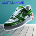 Iveco Car Air Force 1 Shoes Green Color For Men Women Custom Name Gift For Fans
