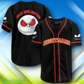 Jack Skellington Nightmare Halloween Baseball Jersey Style Gift