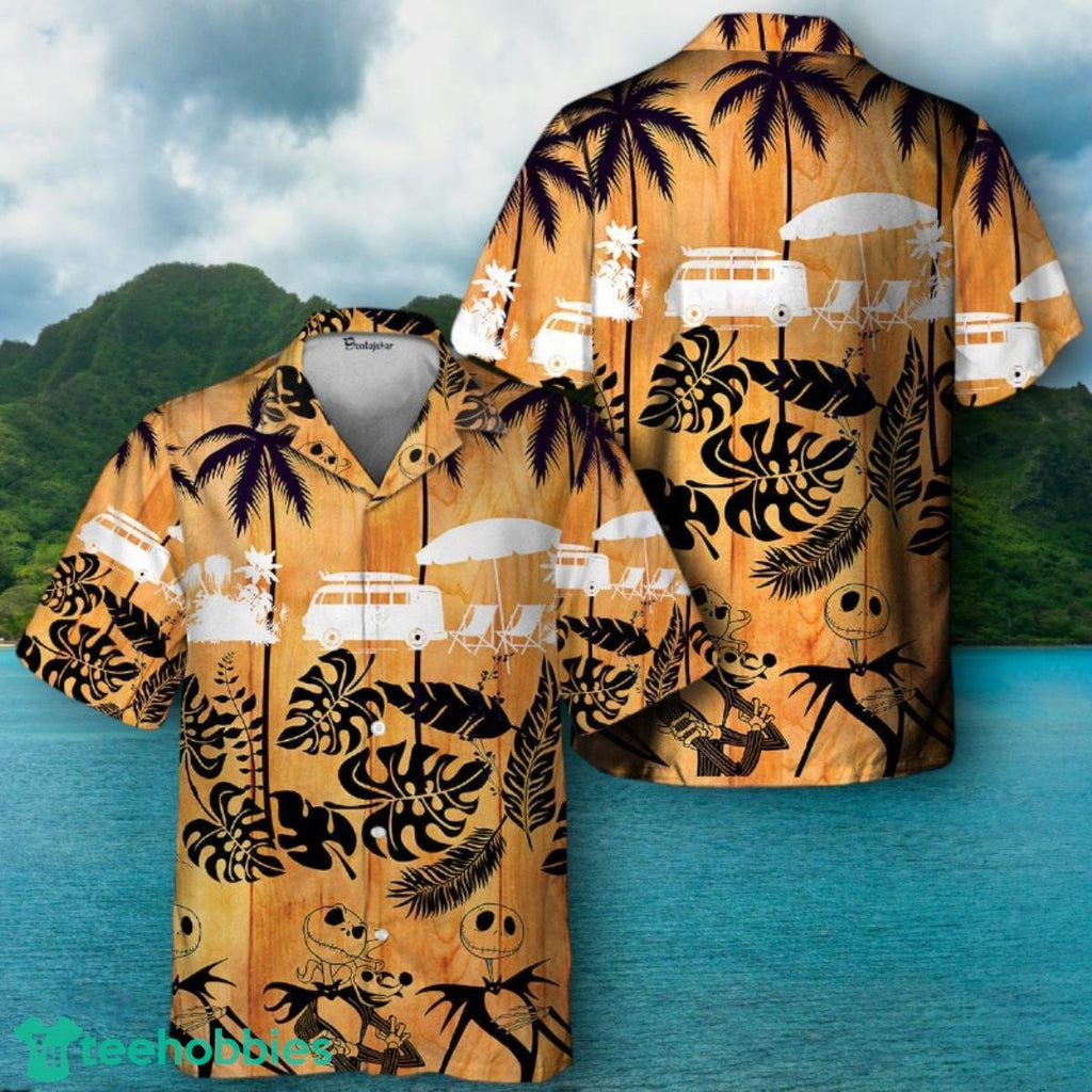 Jack Skellington On Beach Hawaiian Shirt Impressive Gift