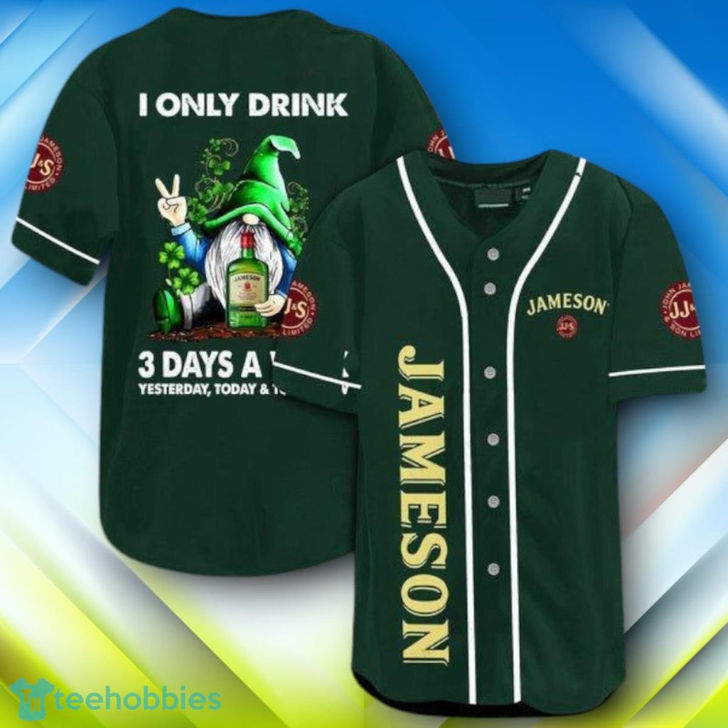 Jameson St Patrick Day Halloween Baseball Jersey Style Gift