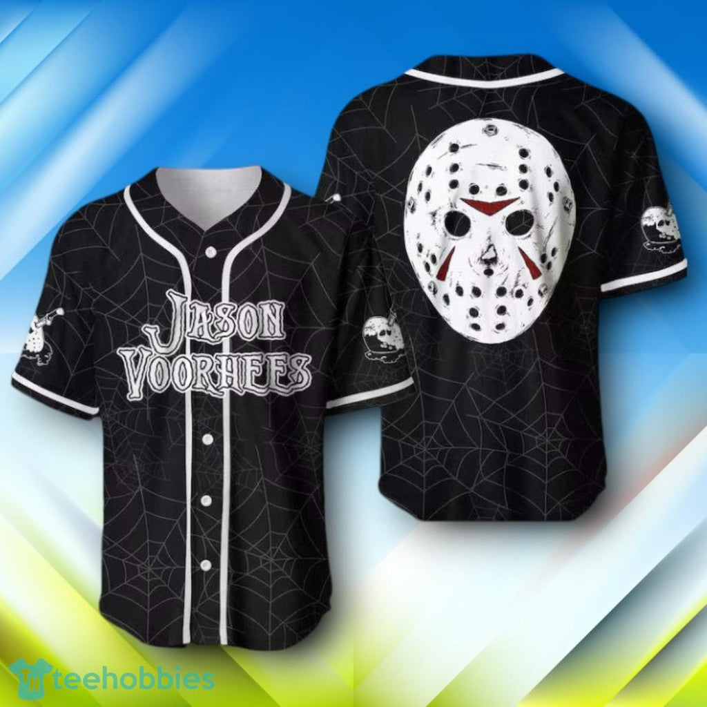 Jason Voorhees Spider Halloween Baseball Jersey Style Gift