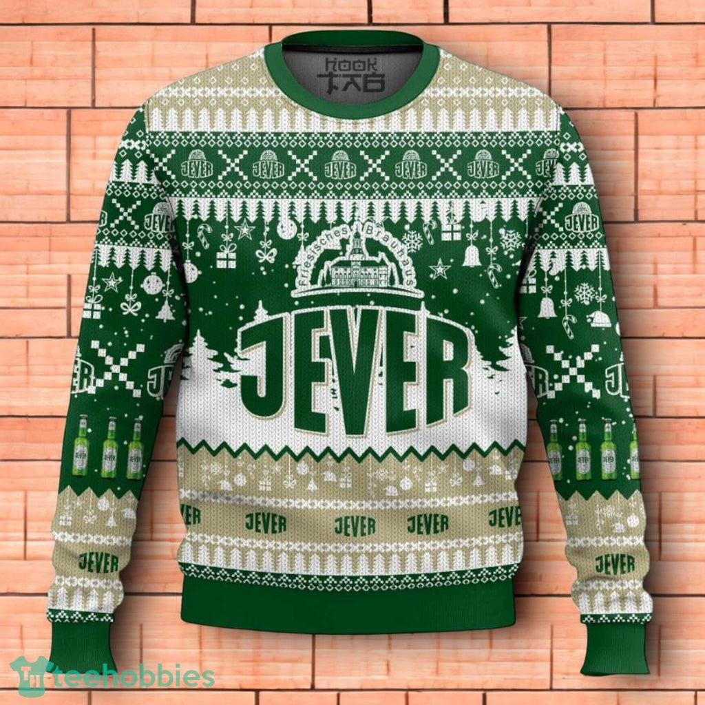 Jever German Beer Ugly Christmas Sweater 3D Design For Men Women