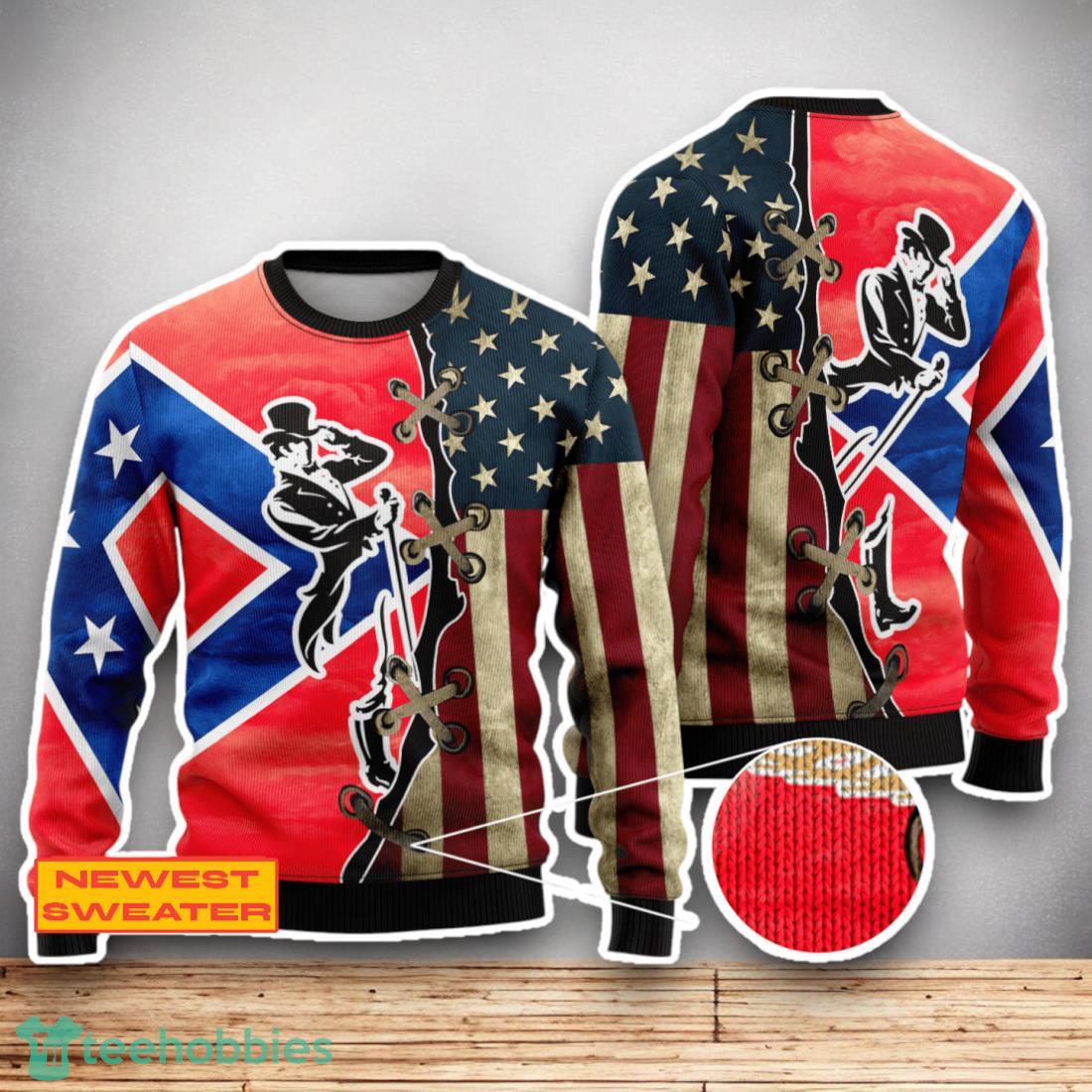 Johnnie Walker USA Flag 3D Sweater For Men Women