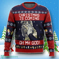 Jojo’s Bizarre Adventure Joseph Joestar Oh My God Ugly Christmas Sweater Style Gift