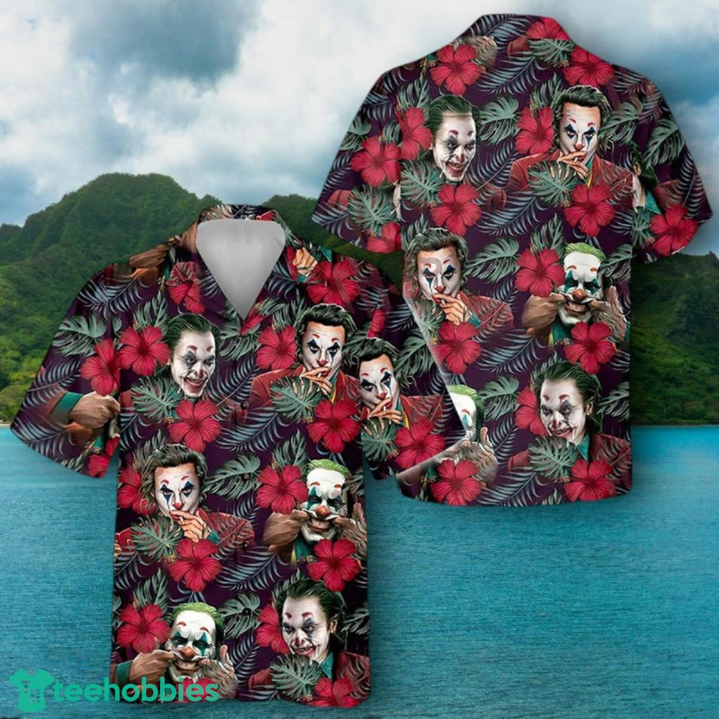 Joker Hibiscus Palm Hawaiian Shirt Impressive Gift