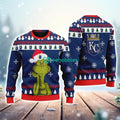 Kansas City Royals MLB The Grinch Funny Merry Christmas Ugly Sweater 3D New Trend