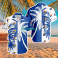 Kansas Jayhawks Ncaa Aloha Tropical Hawaiian Shirt For Men And Women Custom Name