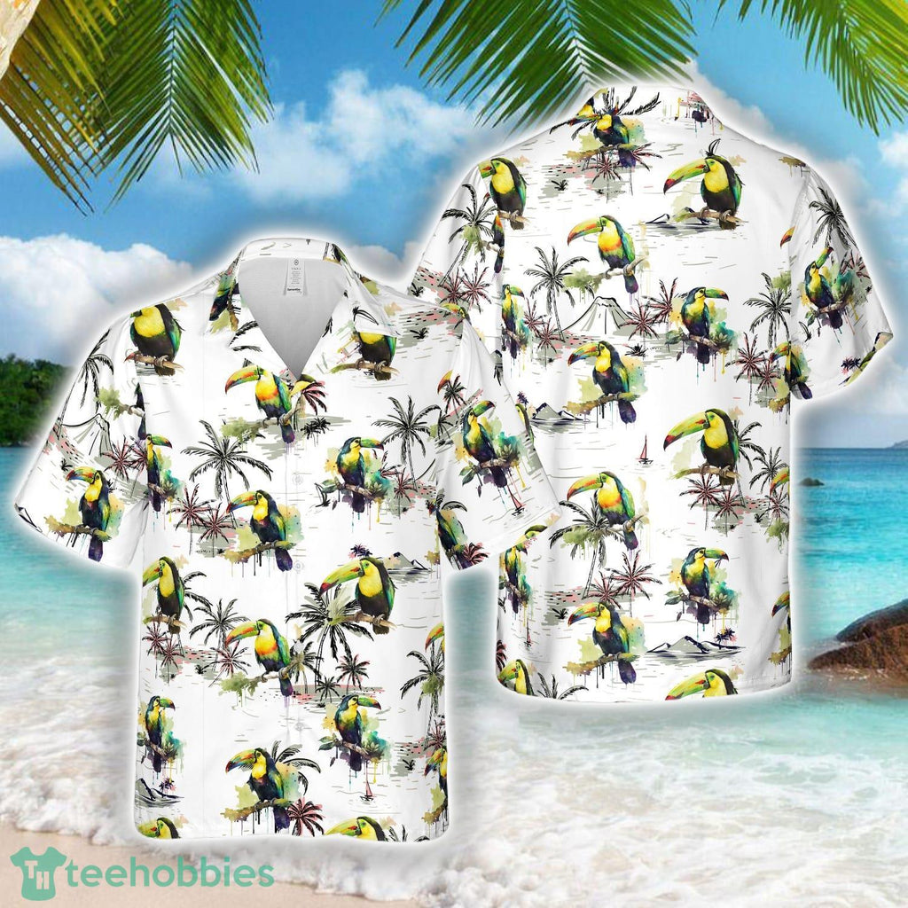 Keel-billed Toucan Hawaiian Shirt Beach Shirt