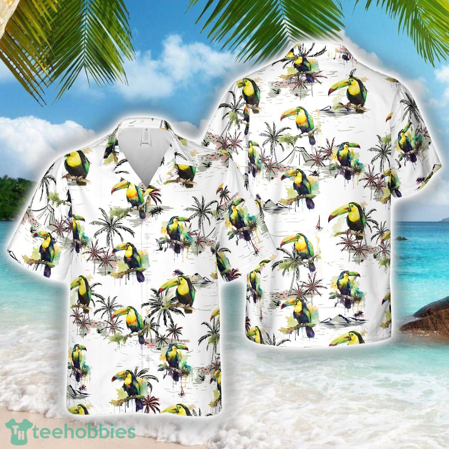 Keel-billed Toucan Hawaiian Shirt Beach Shirt