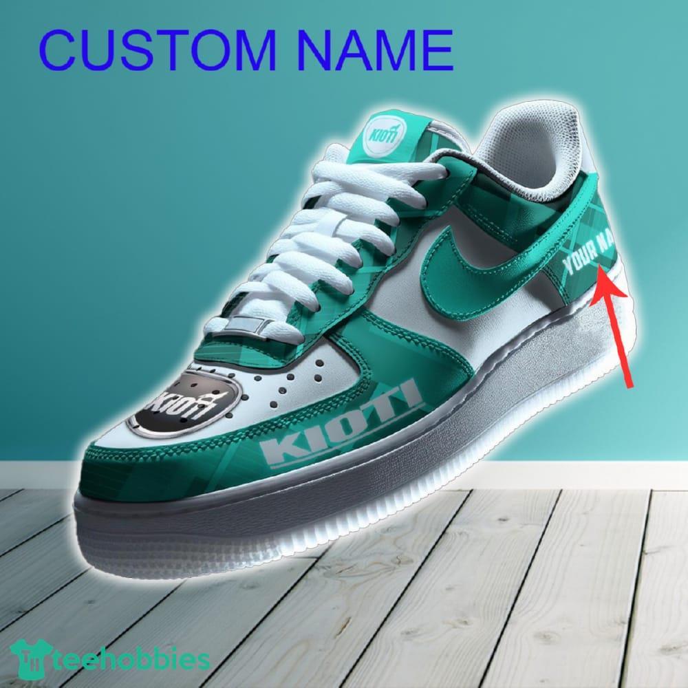 Kioti Car Air Force 1 Shoes Green Color For Men Women Custom Name Gift For Fans