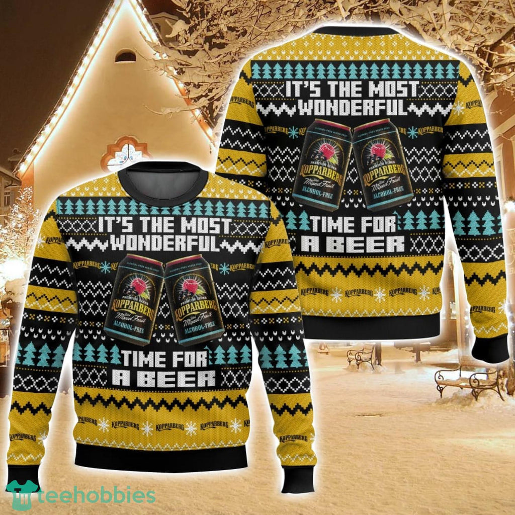 Kopparberg UK Beer Ugly Christmas Sweater For Men And Women Christmas Holiday Gift Family Gift
