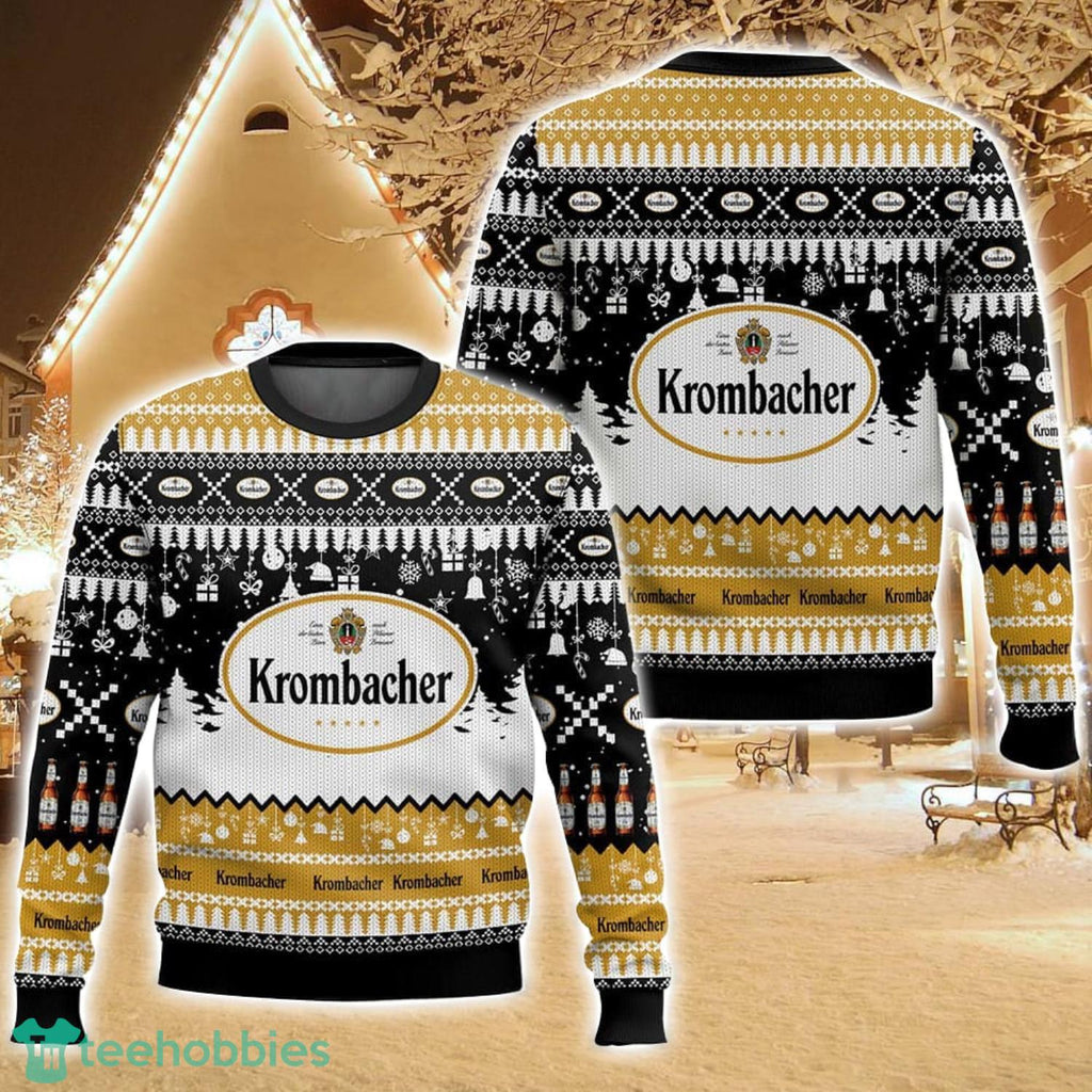 Krombacher German Beer Ugly Christmas Sweater For Men And Women Christmas Holiday Gift Family Gift