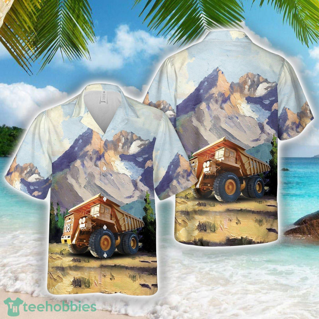 Lectra Haul Truck Hawaiian Shirt Beach Shirt