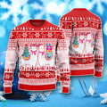 Llama Lovers Christmas Ugly Christmas Sweater Unique Gift For Men Women