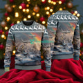 Lockheed Ec-130h Compass Call American Airlines Christmas House Under The Rainbow Ugly Sweater For You