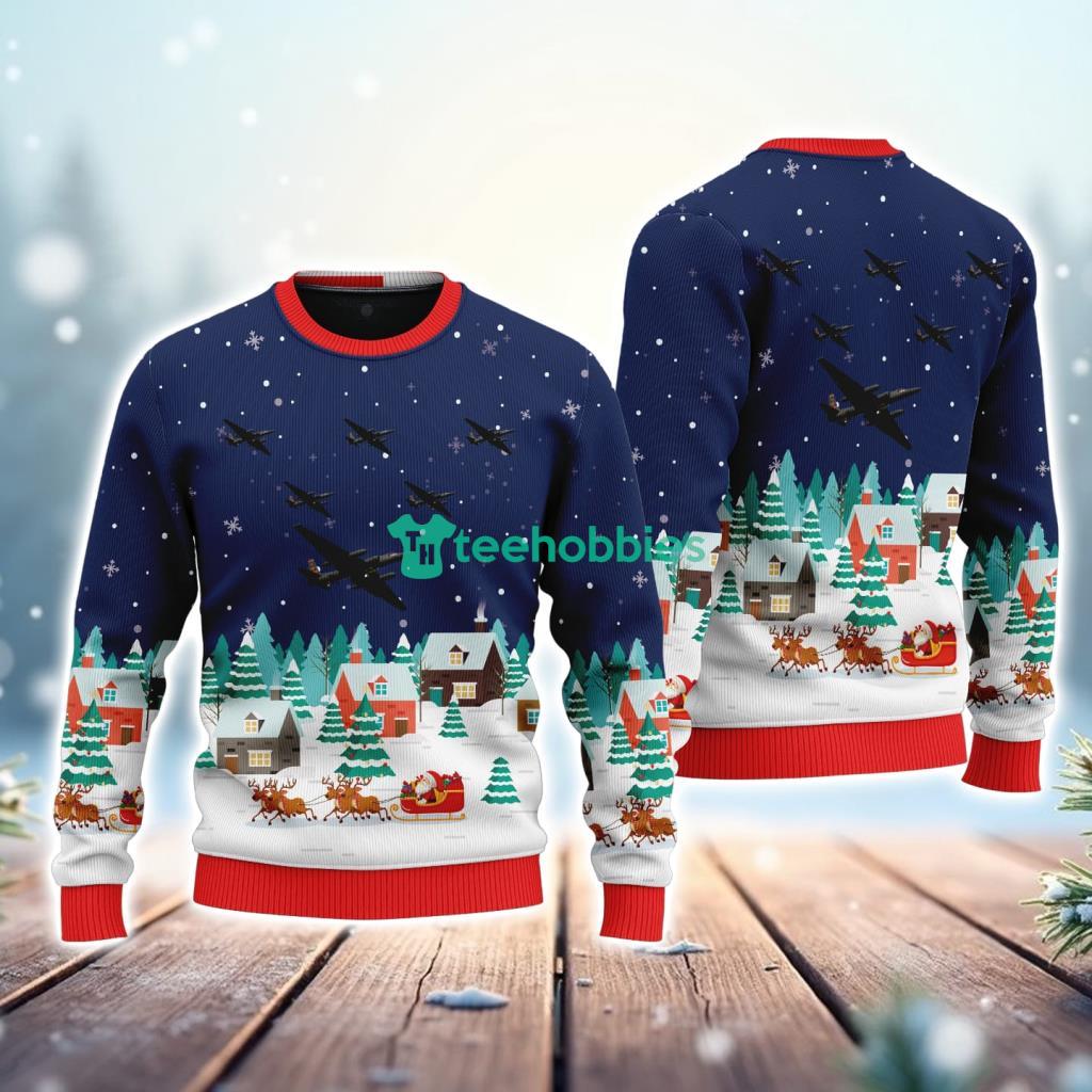 Lockheed U- Us Air Force Christmas Ugly Sweater Meaningful Gift For Aviation Fans