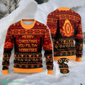 Lord Of The Ring Christmas You Filthy Hobbitses Christmas 3D Ugly Sweater For Men And Women